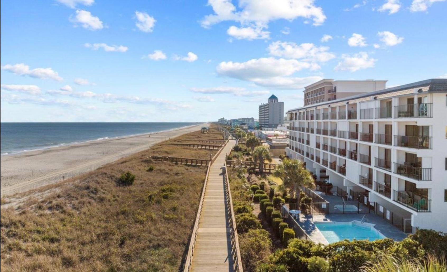 Oceanfront * Pool * Elevator * Boardwalk Apartment Carolina Beach Exterior photo